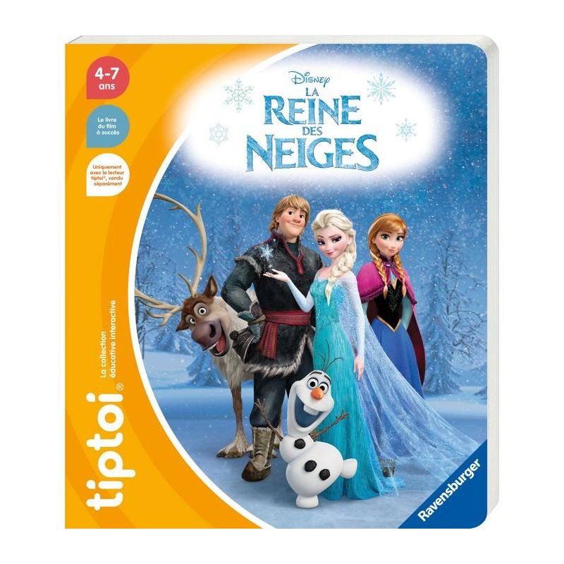 Ravensburger - tiptoi - Livre interactif - La Reine des neiges - Jeu