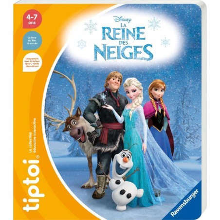 Ravensburger - tiptoi - Livre interactif - La Reine des neiges - Jeu