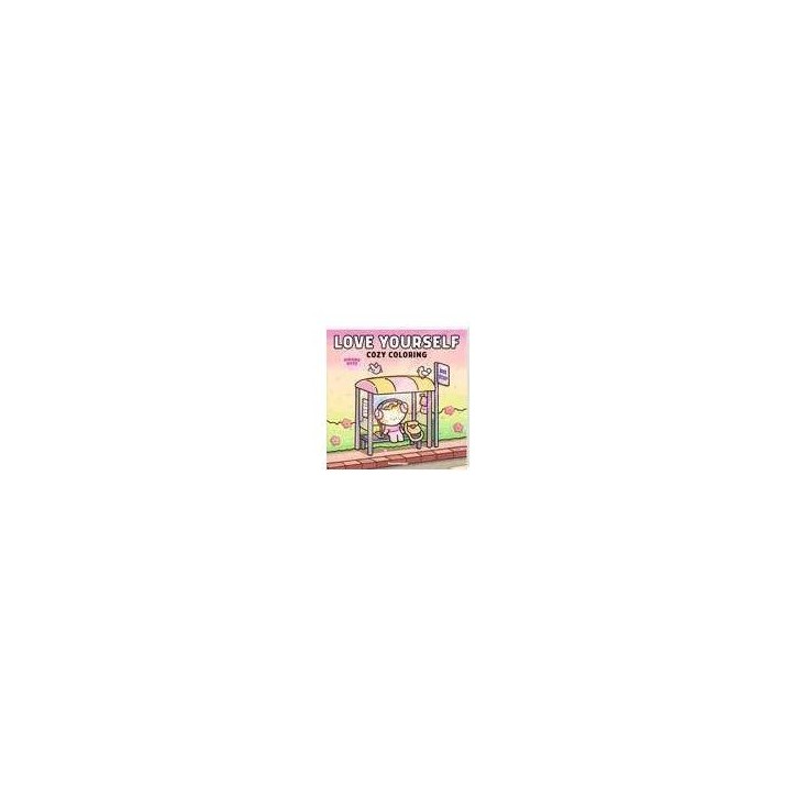 Ravensburger – Cozy coloring – Love Yourself – Coloriage adulte – Activité détente et créative – 48134
