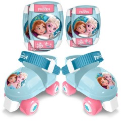 Set patins a roulettes et protections - LA REINE DES NEIGE - RN246035