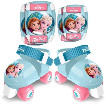 Set patins a roulettes et protections - LA REINE DES NEIGE - RN246035