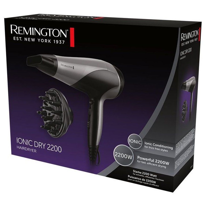 Seche-cheveux - REMINGTON - D3190S - diffuseur - 2200 W Seche-cheveux - REMINGTON - D3190S - diffuseur - 2200 W