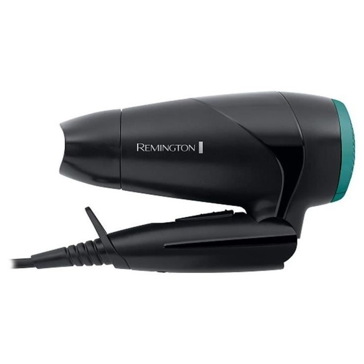 Remington D1500 Seche-Cheveux de Voyage Puissant 2000W On The Go, Poignée Pliable, Ultra Compact Remington D1500 Seche-Cheveux de Voyage Puissant 2000W On The Go, Poignée Pliable, Ultra Compact