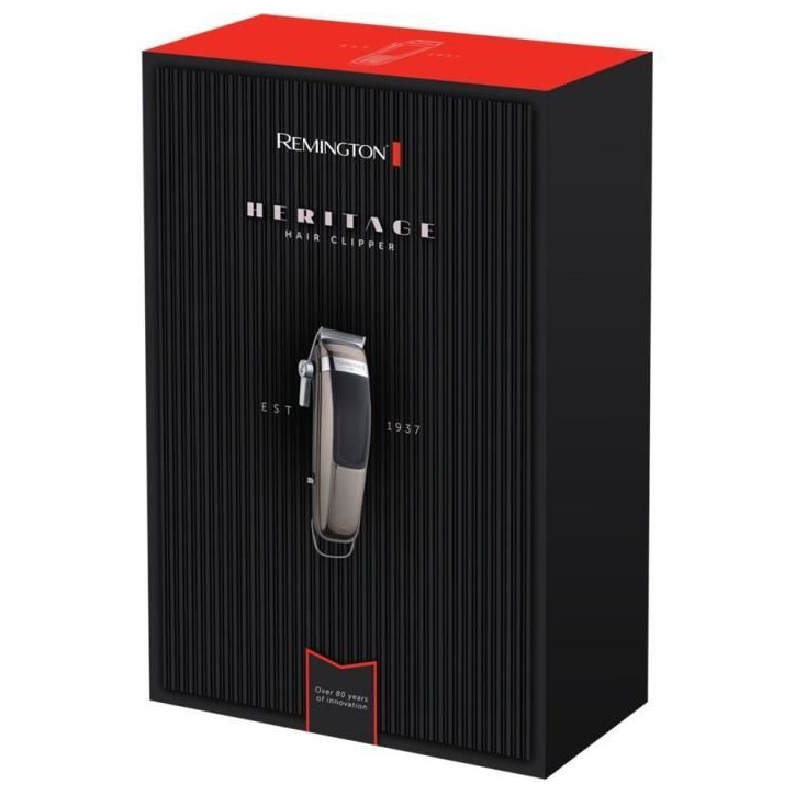 Tondeuse Cheveux Professionnelle Remington HC9100 Heritage - Lames Amovibles et Lavables - 11 Sabots Tondeuse Cheveux Professionnelle Remington HC9100 Heritage - Lames Amovibles et Lavables - 11 Sabots