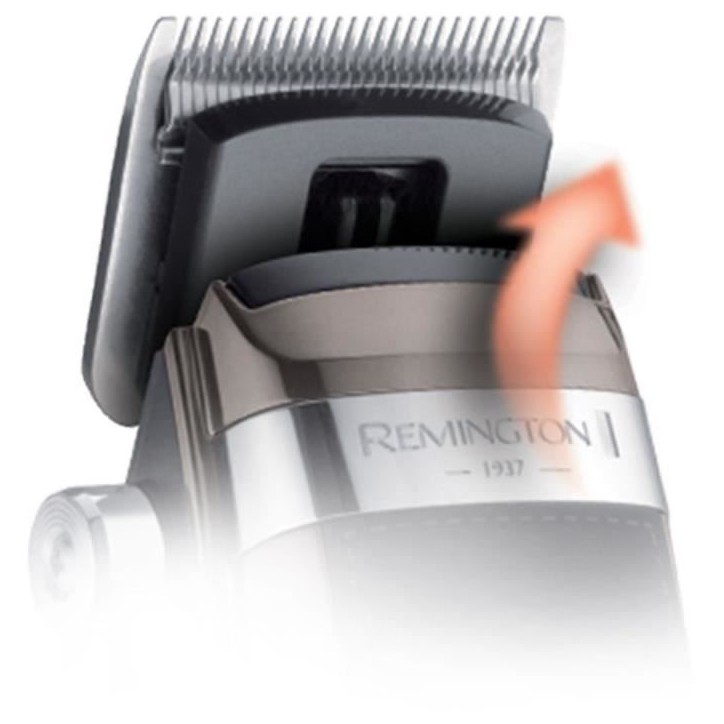 Tondeuse Cheveux Professionnelle Remington HC9100 Heritage - Lames Amovibles et Lavables - 11 Sabots Tondeuse Cheveux Professionnelle Remington HC9100 Heritage - Lames Amovibles et Lavables - 11 Sabots