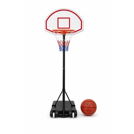Panier de basketball - REZO - Réglable de 1,65 a 2,10 m - Deux roues