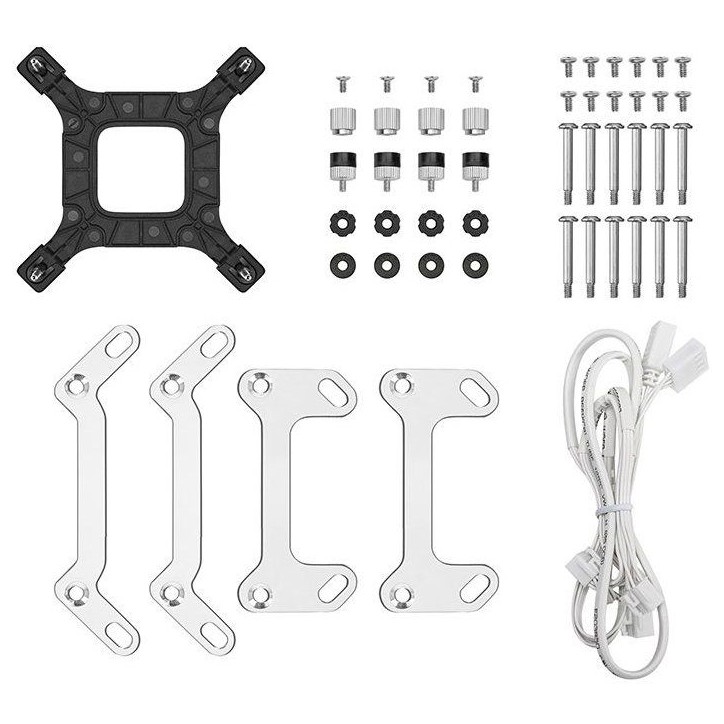 DEEPCOOL - R-LM360-WHDMMC-1 - Watercooling - 360mm AIO - Ecran IPS 2,4 pouces - Blanc - Pompe 6eme génération - 2500 a 3400 tr DEEPCOOL - R-LM360-WHDMMC-1 - Watercooling - 360mm AIO - Ecran IPS 2,4 pouces - Blanc - Pompe 6eme génération - 2500 a 3400 tr