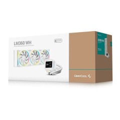 DEEPCOOL - R-LM360-WHDMMC-1 - Watercooling - 360mm AIO - Ecran IPS 2,4