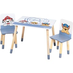 Set table et 2 chaises pour enfant - ROBA - Pat'Patrouille - Pieds en