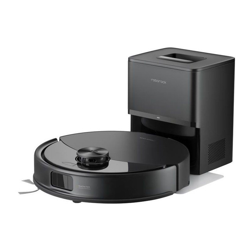 Robot aspirateur laveur - ROBOROCK Q10 Max+ Black - Autonomie longue d
