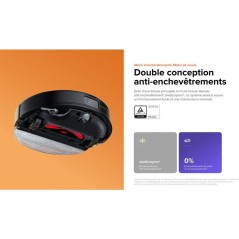 Robot aspirateur laveur - ROBOROCK Q10 Max+ Black - Autonomie longue d