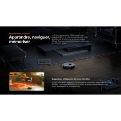 Robot aspirateur laveur - ROBOROCK Q7 Pro Max+ Black - Autonomie longu