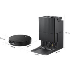 ROBOROCK QREVO EDGE 2X - Aspirateur Robot Laveur - 25000 Pa - Autonomi