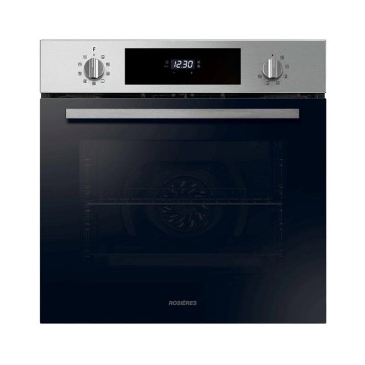 Four encastrable - Pyrolyse Chaleur pulsée ROSIERES RFC31P5879IN - Porte froide - 70L - Classe A - Inox Four encastrable - Pyrolyse Chaleur pulsée ROSIERES RFC31P5879IN - Porte froide - 70L - Classe A - Inox