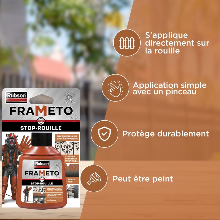 Bidon stop-rouille - RUBSON - Frameto - 90 ml Bidon stop-rouille - RUBSON - Frameto - 90 ml