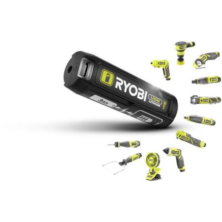 RYOBI Tournevis électrique 4V USB Lithium - batterie 2Ah + chargeur - RSDP4-120G