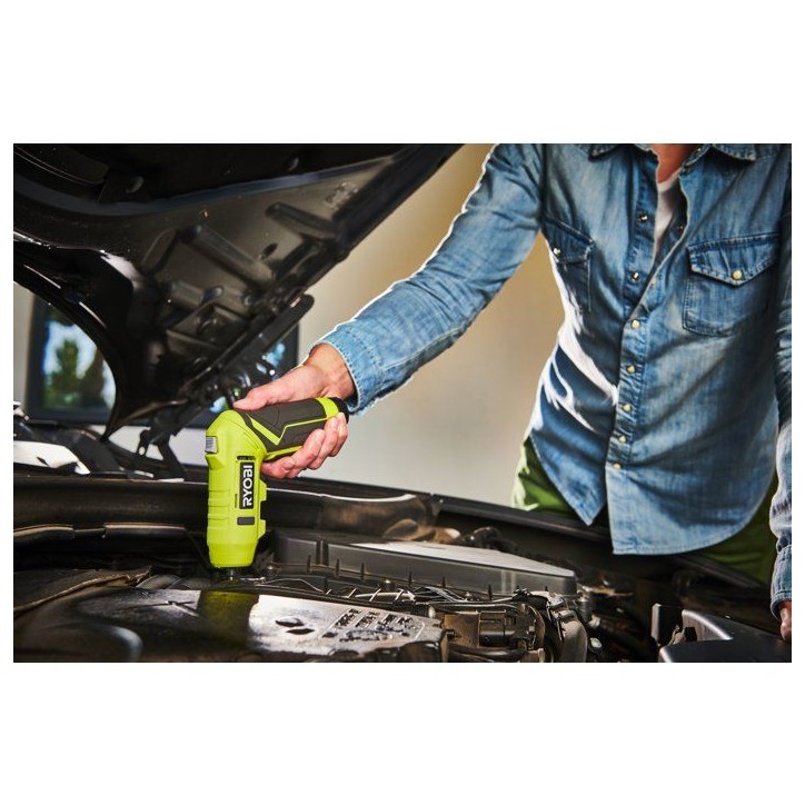 RYOBI Tournevis électrique 4V USB Lithium - batterie 2Ah + chargeur - RSDP4-120G
