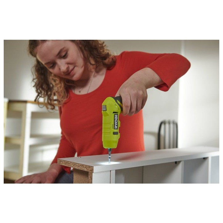 RYOBI Tournevis électrique 4V USB Lithium - batterie 2Ah + chargeur - RSDP4-120G