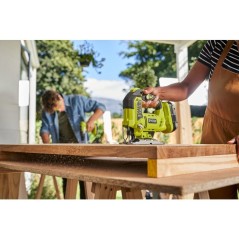 RYOBI Pack 4 outils ONE+ 18V perceuse a percussion + meuleuse + scie s