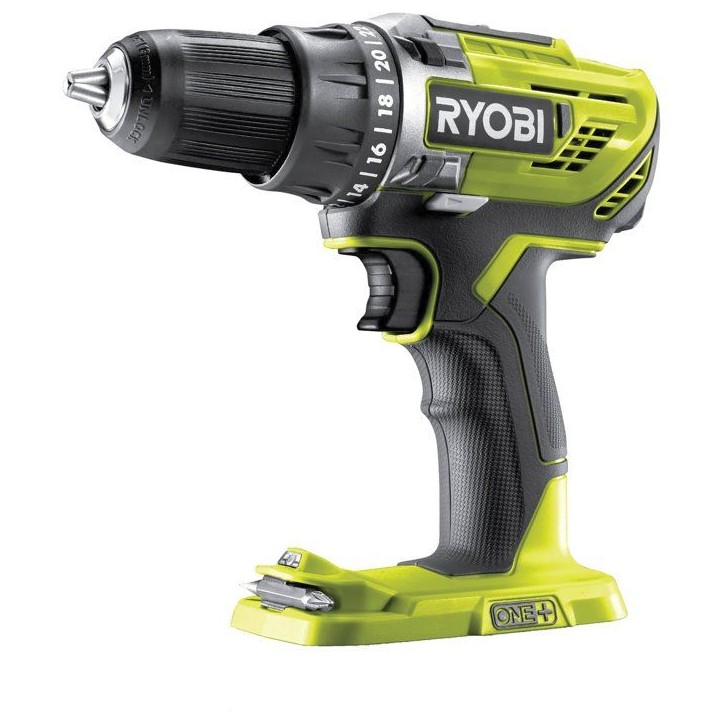 RYOBI Perceuse-visseuse 18V ONE+ - sans batterie ni chargeur - R18DD3-0 RYOBI Perceuse-visseuse 18V ONE+ - sans batterie ni chargeur - R18DD3-0