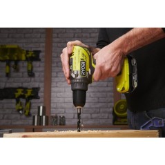 RYOBI Perceuse-visseuse 18V ONE+ - sans batterie ni chargeur - R18DD3-