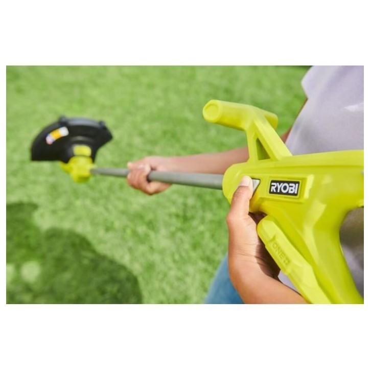 Coupe-bordures / dresse-bordures 18V RYOBI RY18LT23A-120 ONE+ Ø 23cm - 1 batterie et 1 chargeur inclus Coupe-bordures / dresse-bordures 18V RYOBI RY18LT23A-120 ONE+ Ø 23cm - 1 batterie et 1 chargeur inclus
