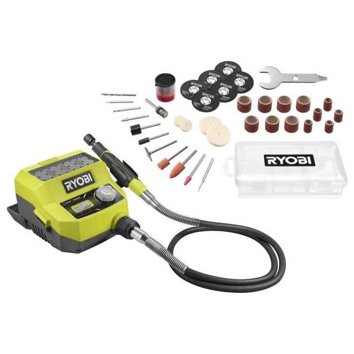 RYOBI Mini-outil 18V ONE+ gravure et ponçage - sans batterie ni chargeur - RRTS18-0A35 RYOBI Mini-outil 18V ONE+ gravure et ponçage - sans batterie ni chargeur - RRTS18-0A35