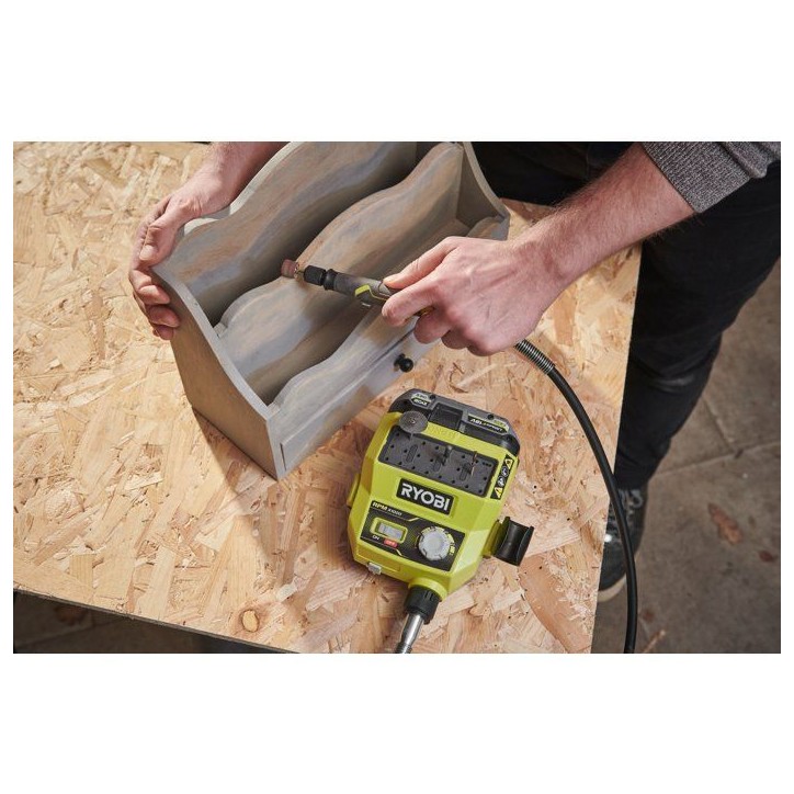 RYOBI Mini-outil 18V ONE+ gravure et ponçage - sans batterie ni chargeur - RRTS18-0A35 RYOBI Mini-outil 18V ONE+ gravure et ponçage - sans batterie ni chargeur - RRTS18-0A35