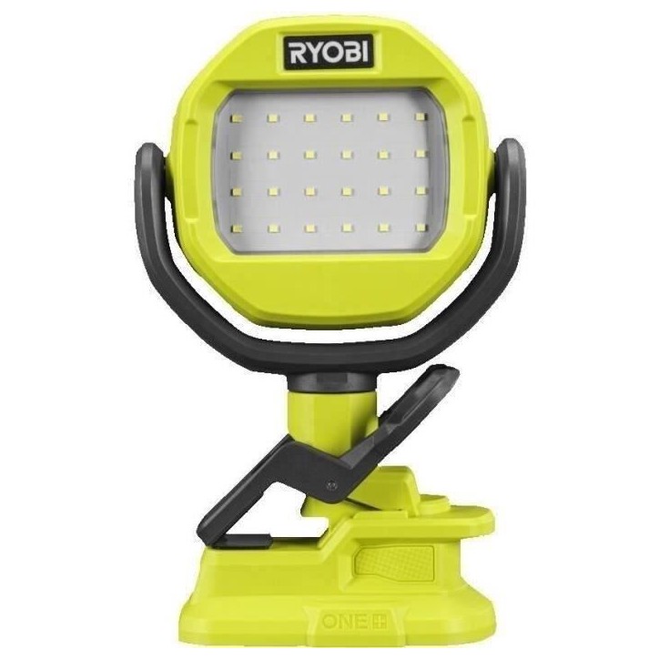 RYOBI Lampe pince 18V ONE+ 1000 lumens - sans batterie ni chargeur - RLCL18-0 RYOBI Lampe pince 18V ONE+ 1000 lumens - sans batterie ni chargeur - RLCL18-0
