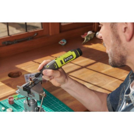 RYOBI Mini-outil rotatif 4V USB Lithium - batterie 2Ah + chargeur - RRT4-120GA15