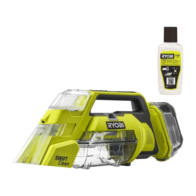 RYOBI Nettoyeur de taches 18V ONE+ voiture canapé - sans batterie ni