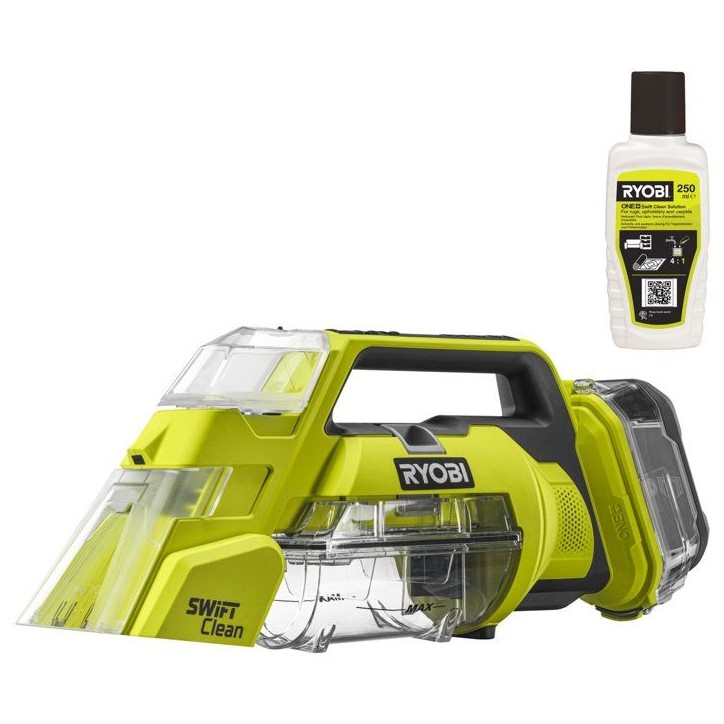 RYOBI Nettoyeur de taches 18V ONE+ voiture canapé - sans batterie ni chargeur - RDC18-0 RYOBI Nettoyeur de taches 18V ONE+ voiture canapé - sans batterie ni chargeur - RDC18-0