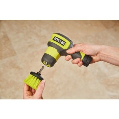 RYOBI Brosse de nettoyage 4V USB Lithium multisurfaces - sans batterie