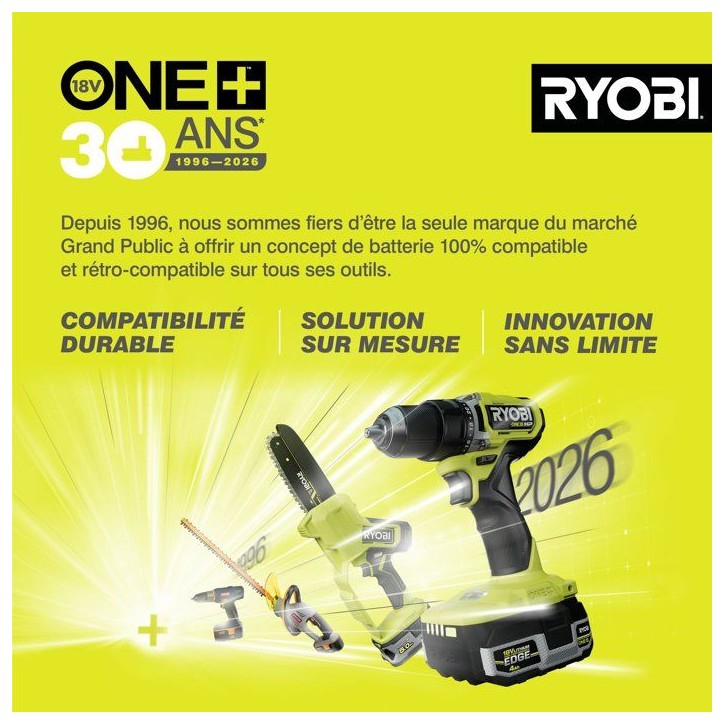 RYOBI Gonfleur 18V ONE+ matelas et bouées - sans batterie ni chargeur - RVI18-0 RYOBI Gonfleur 18V ONE+ matelas et bouées - sans batterie ni chargeur - RVI18-0