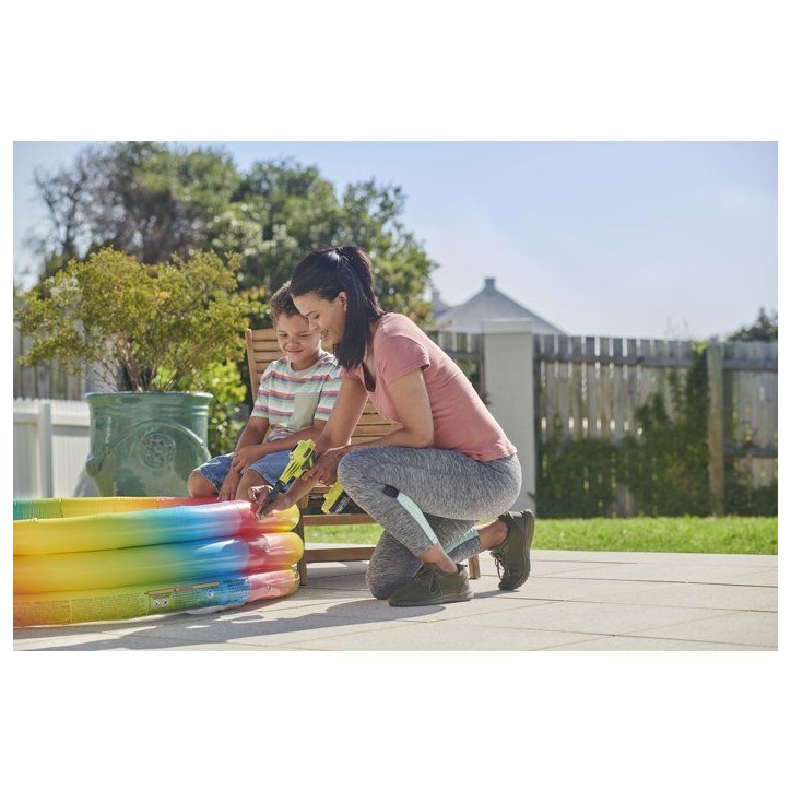 RYOBI Gonfleur 18V ONE+ matelas et bouées - sans batterie ni chargeur - RVI18-0 RYOBI Gonfleur 18V ONE+ matelas et bouées - sans batterie ni chargeur - RVI18-0
