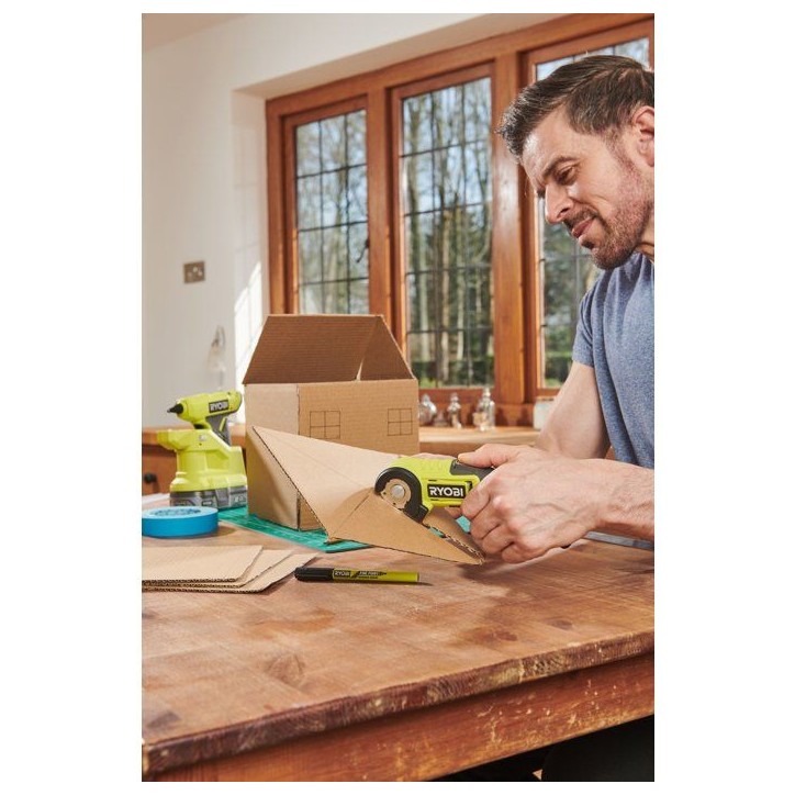RYOBI Mini-scie outil rotatif 4V USB Lithium - sans batterie ni chargeur - RCT4-0