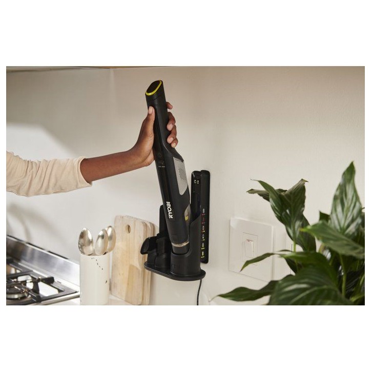 RYOBI Aspirateur a main 4V USB Lithium - 2 batteries 2Ah + chargeur - RHV44-220G