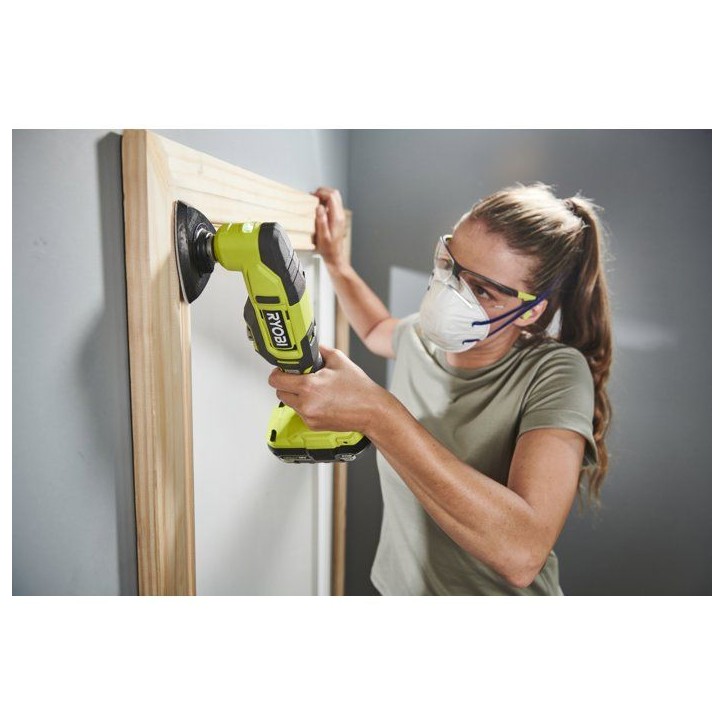 RYOBI Pack 2 outils ONE+ 18V perceuse-visseuse + outil multifonction oscillant + batterie 2Ah + chargeur R18CK2G-1C20G
