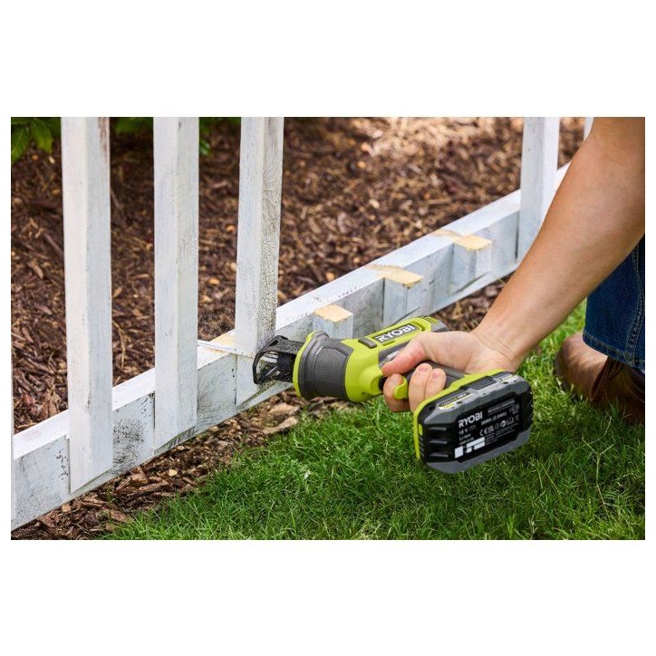 RYOBI Scie sabre 18V ONE+ élagage démolition - sans batterie ni chargeur - R18RSC-0