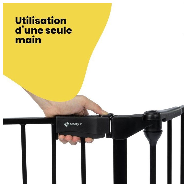 SAFETY 1ST Barriere modulaire 5 panneaux, barriere sécurité extra large 3 m, Ouverture dans les 2 sens, Installation facile, N SAFETY 1ST Barriere modulaire 5 panneaux, barriere sécurité extra large 3 m, Ouverture dans les 2 sens, Installation facile, N