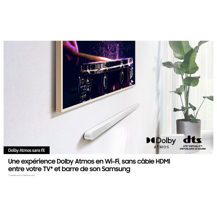 Barre de son - SAMSUNG - HW-S711D/XE - 3.1 canaux - S-Series - 2024