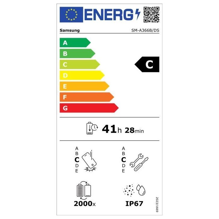 SAMSUNG Galaxy A36 5G Smartphone 128 Go Noir