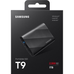 SAMSUNG - T9 - SSD Externe - 1 To - USB 3.2 - Vitesse lecture jusqu'a