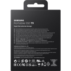 SAMSUNG - T9 - SSD Externe - 1 To - USB 3.2 - Vitesse lecture jusqu'a