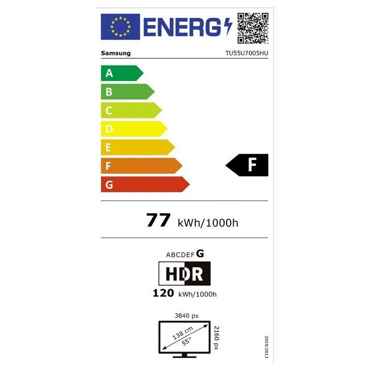 Samsung TU55U7005H - TV LED 55 (140 cm) - 4K UHD 3840x2160 - HDR10+ - Smart TV - Gaming Hub - 3xHDMI - WiFi Samsung TU55U7005H - TV LED 55 (140 cm) - 4K UHD 3840x2160 - HDR10+ - Smart TV - Gaming Hub - 3xHDMI - WiFi