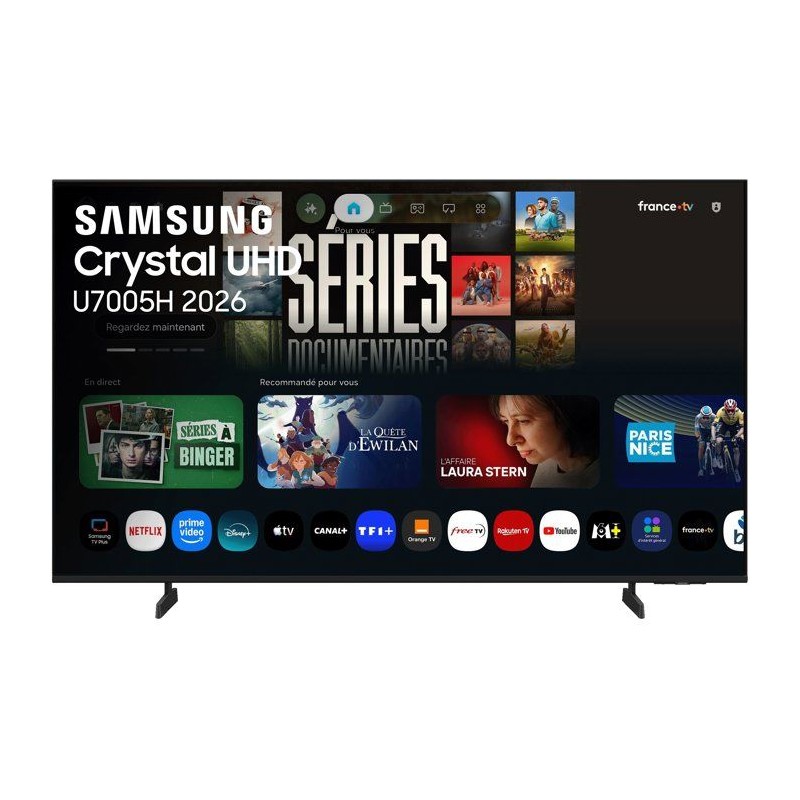 Samsung TU75U7005H - TV LED 75 (190 cm) - 4K UHD 3840x2160 - HDR10+ -