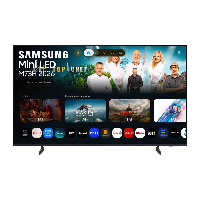 Samsung 55M73H - TV MiniLED 55 (140 cm) - 4K UHD 3840x2160 - Gaming Hu