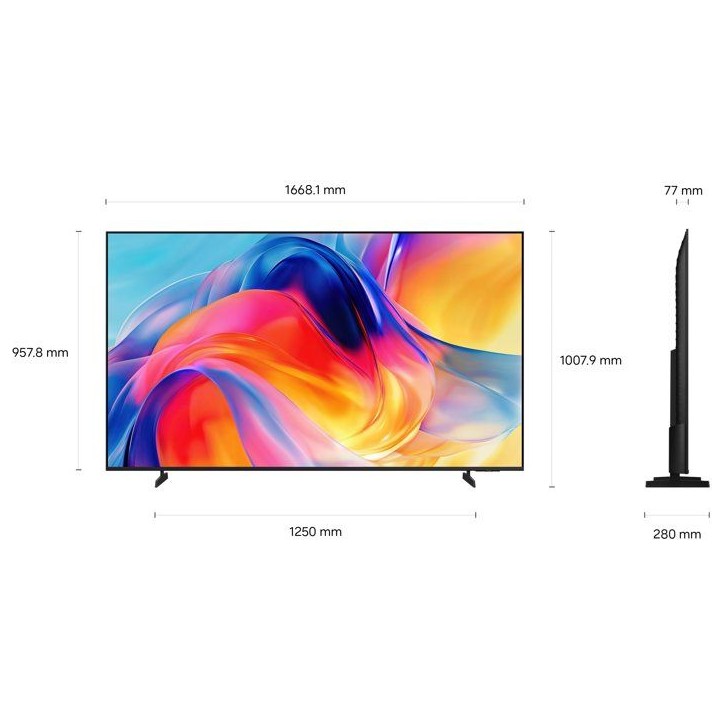 Samsung 75M73H - TV MiniLED 75 (190 cm) - 4K UHD 3840x2160 - Gaming Hub - Smart TV - 3xHDMI - WiFi Samsung 75M73H - TV MiniLED 75 (190 cm) - 4K UHD 3840x2160 - Gaming Hub - Smart TV - 3xHDMI - WiFi