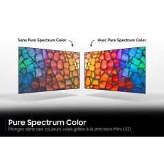 Samsung 75M73H - TV MiniLED 75 (190 cm) - 4K UHD 3840x2160 - Gaming Hu