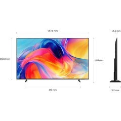 Samsung 43M73H - TV MiniLED 43 (109 cm) - 4K UHD 3840x2160 - Gaming Hub - Smart TV - 3xHDMI - WiFi
